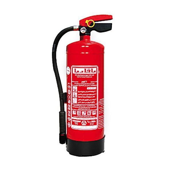 owder fire extinguishing device, capacity 6 kg